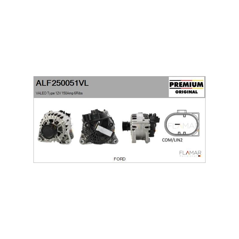 FLAMAR ALF250051VL Alternador - 1