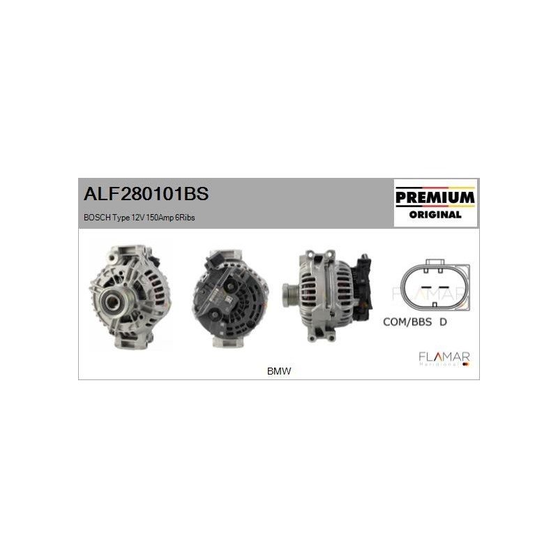 FLAMAR ALF280101BS Alternador - 1