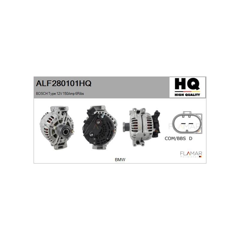 FLAMAR ALF280101HQ Alternador - 1