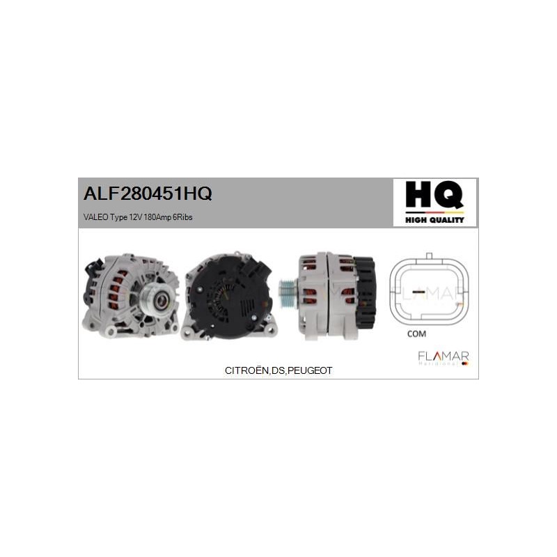 FLAMAR ALF280451HQ Alternador - 1