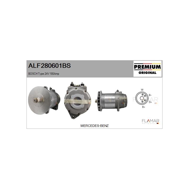 FLAMAR ALF280601BS Alternador - 1