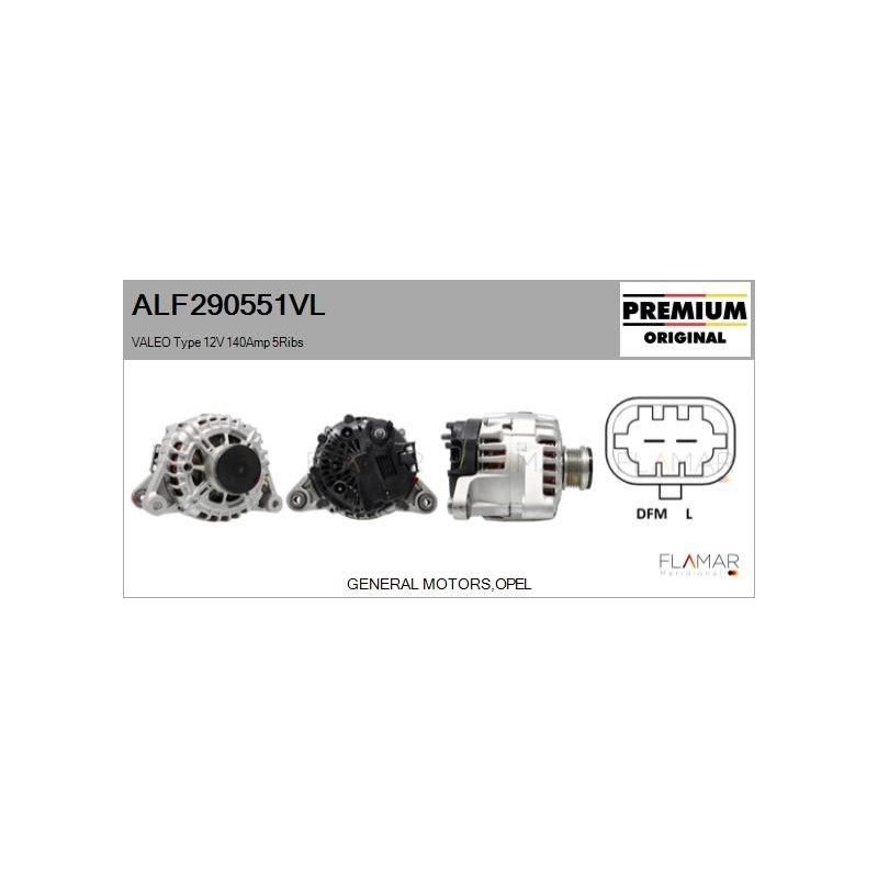 FLAMAR ALF290551VL Alternador - 1
