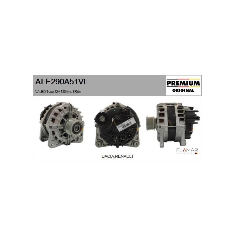 FLAMAR ALF290A51VL Alternador - 1