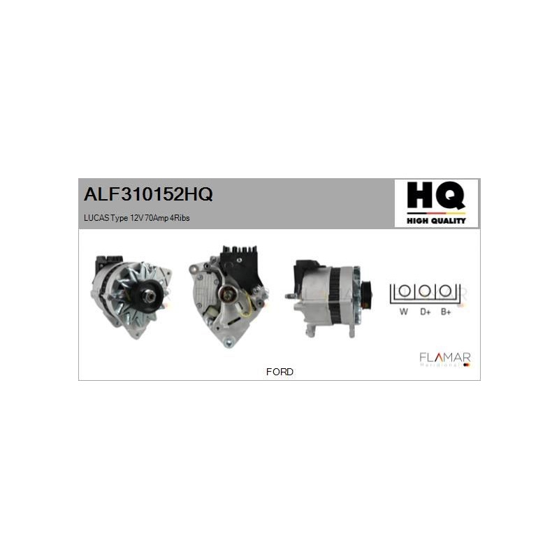 FLAMAR ALF310152HQ Alternador - 1