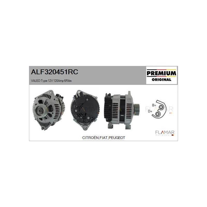 FLAMAR ALF320451RC Alternador - 1