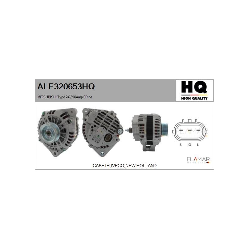 FLAMAR ALF320653HQ Alternador - 1