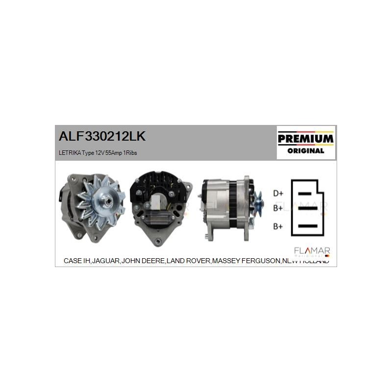 FLAMAR ALF330212LK Alternador - 1