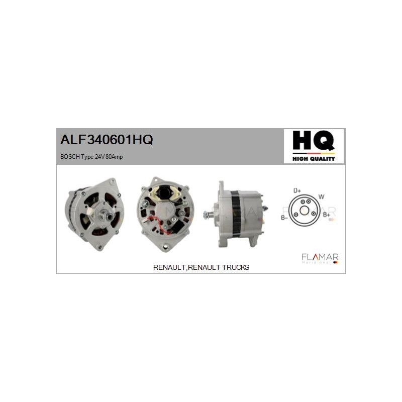 FLAMAR ALF340601HQ Alternador - 1