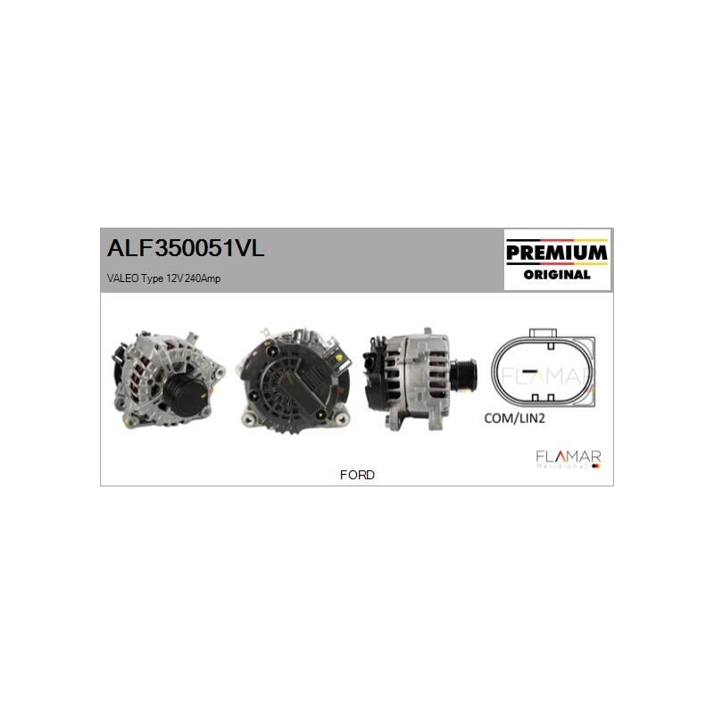 FLAMAR ALF350051VL Alternador - 1