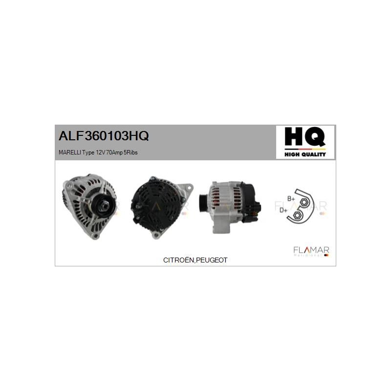 FLAMAR ALF360103HQ Alternador - 1