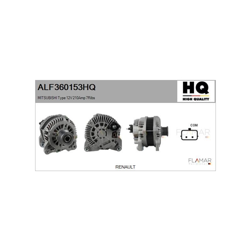 FLAMAR ALF360153HQ Alternador - 1