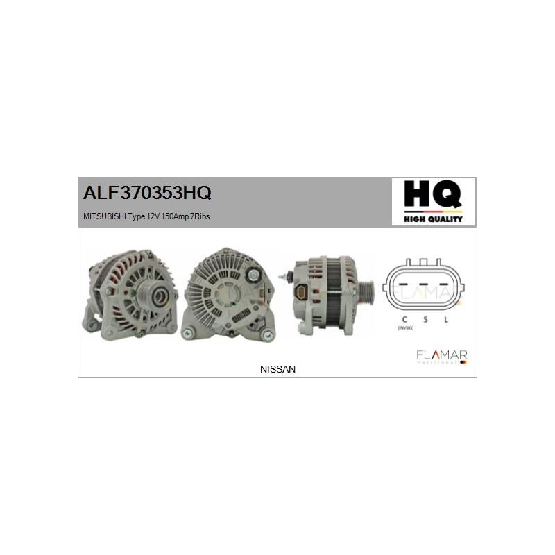 FLAMAR ALF370353HQ Alternador - 1