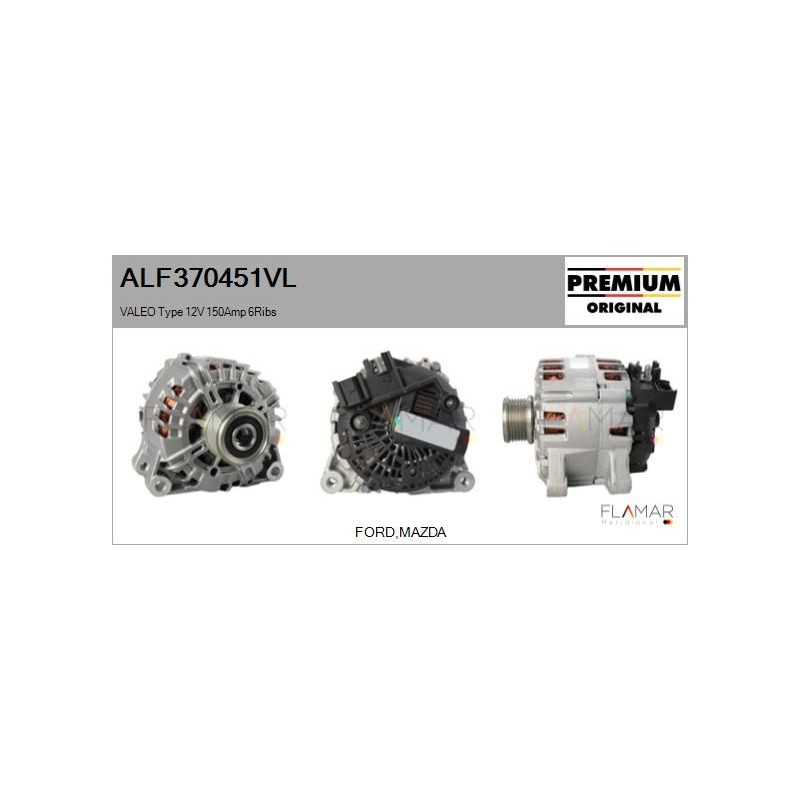 FLAMAR ALF370451VL Alternador - 1