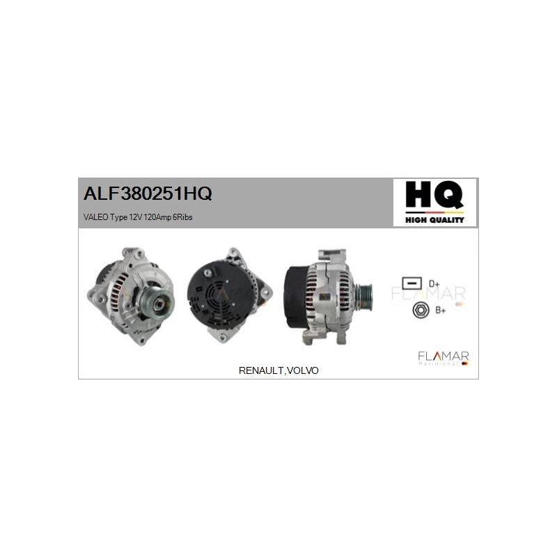 FLAMAR ALF380251HQ Alternador - 1