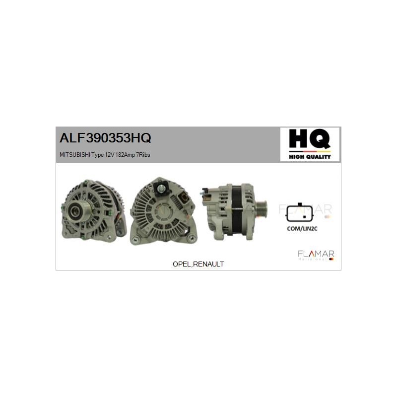 FLAMAR ALF390353HQ Alternador - 1