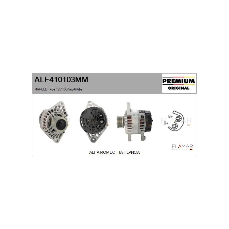 FLAMAR ALF410103MM Alternador - 1
