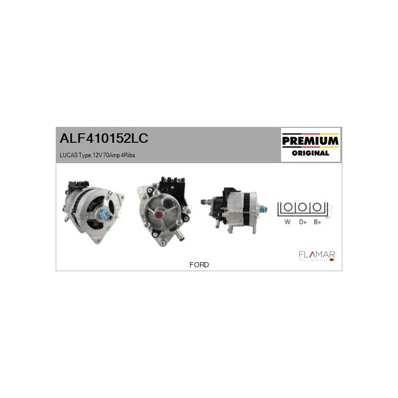 FLAMAR ALF410152LC Alternador - 1