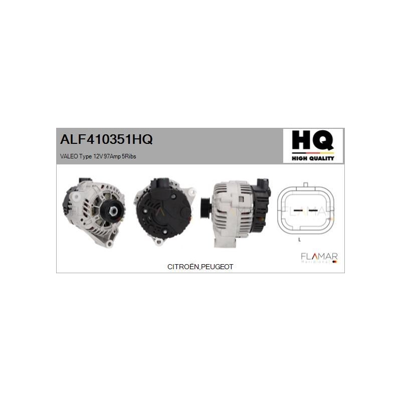 FLAMAR ALF410351HQ Alternador - 1