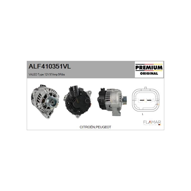 FLAMAR ALF410351VL Alternador - 1