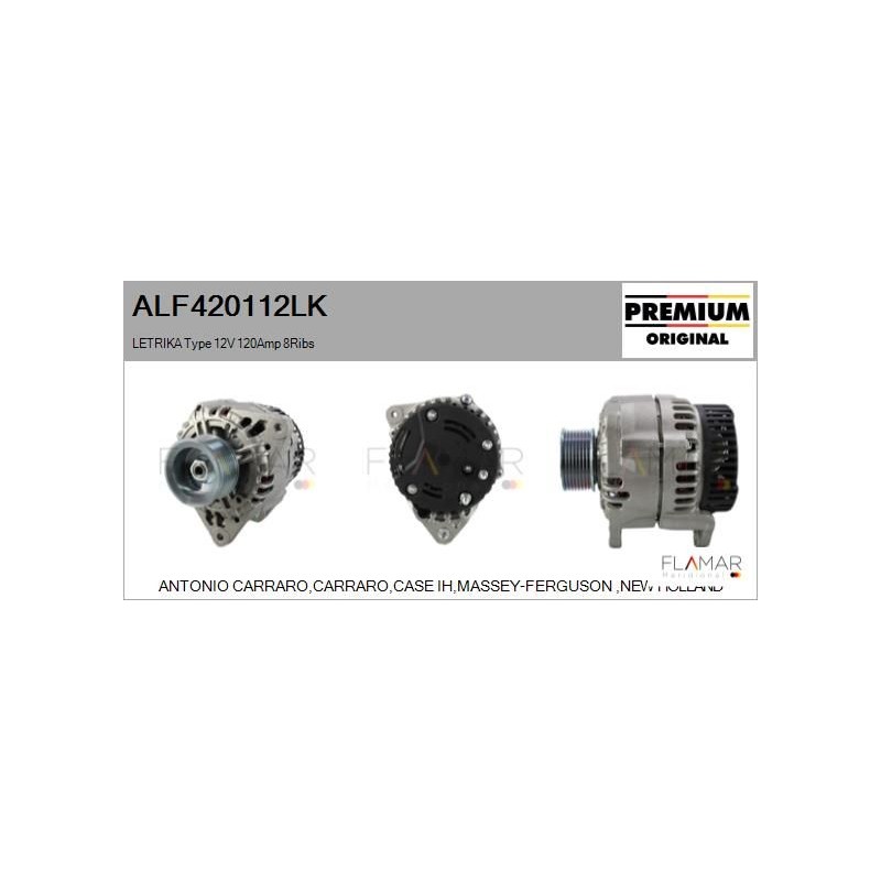 FLAMAR ALF420112LK Alternador - 1