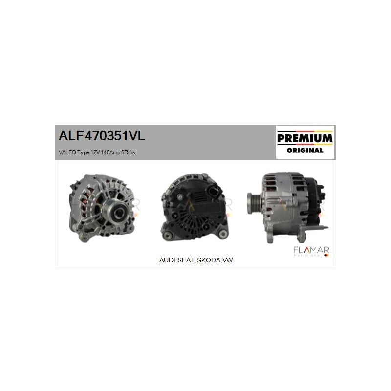 FLAMAR ALF470351VL Alternador - 1