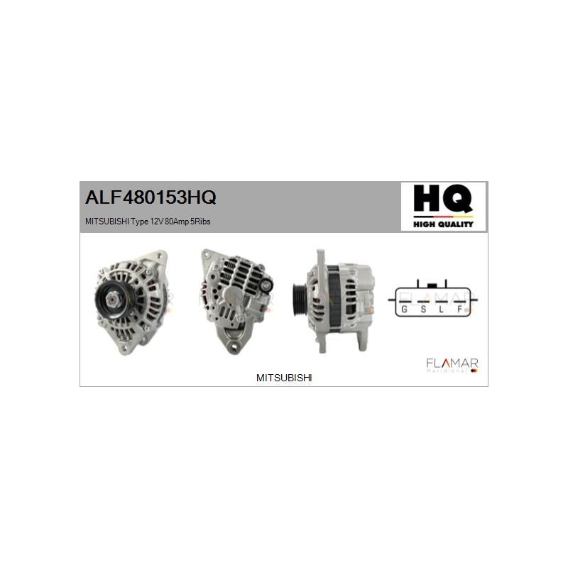 FLAMAR ALF480153HQ Alternador - 1