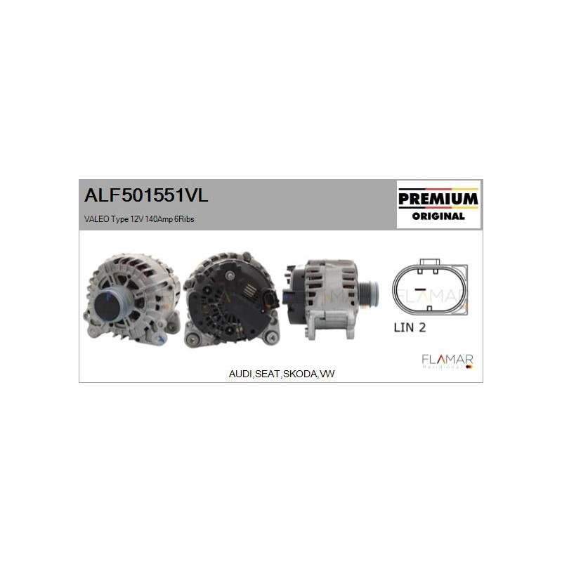 FLAMAR ALF501551VL Alternador - 1