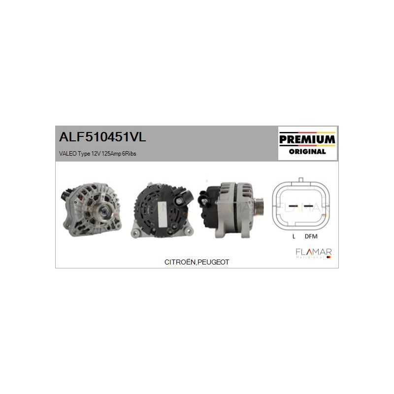 FLAMAR ALF510451VL Alternador - 1