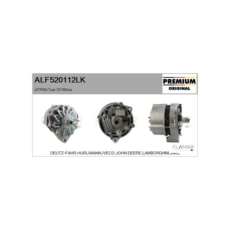 FLAMAR ALF520112LK Alternador - 1