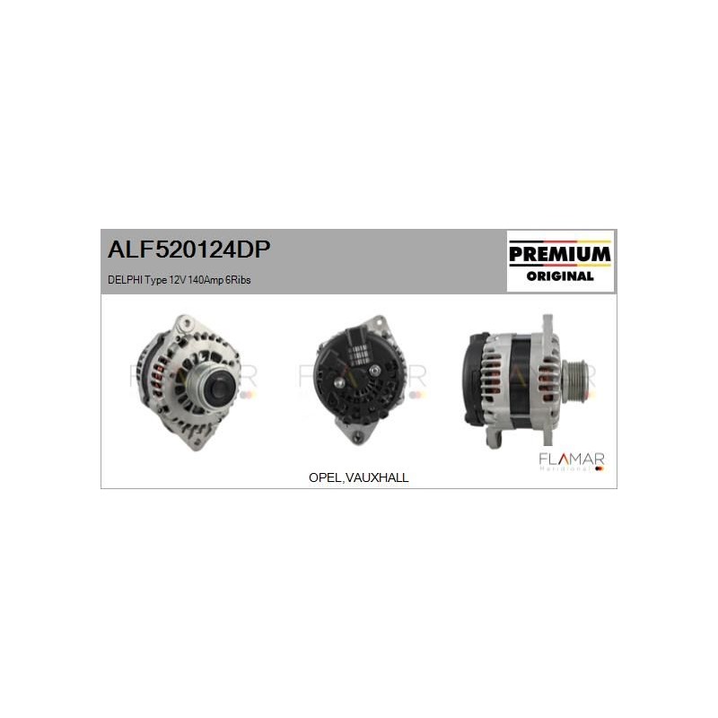 FLAMAR ALF520124DP Alternador - 1