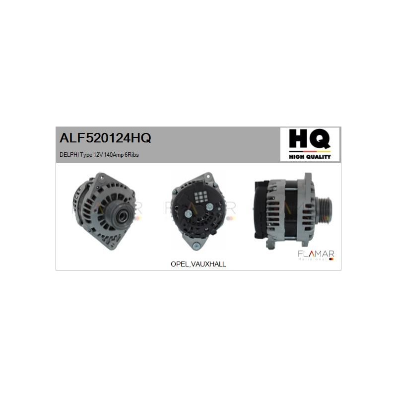 FLAMAR ALF520124HQ Alternador - 1