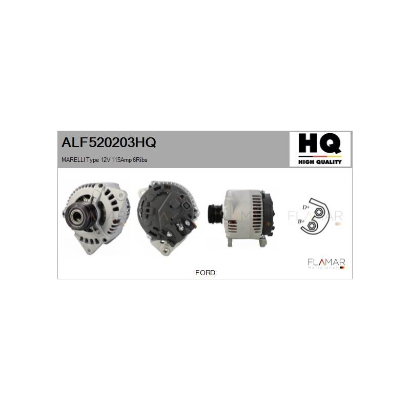 FLAMAR ALF520203HQ Alternador - 1