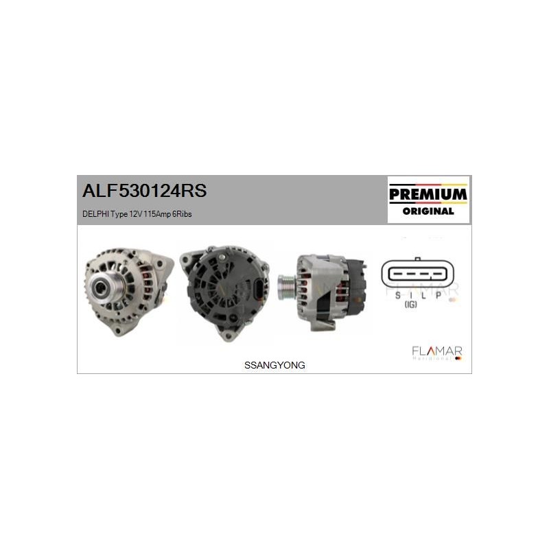 FLAMAR ALF530124RS Alternador - 1