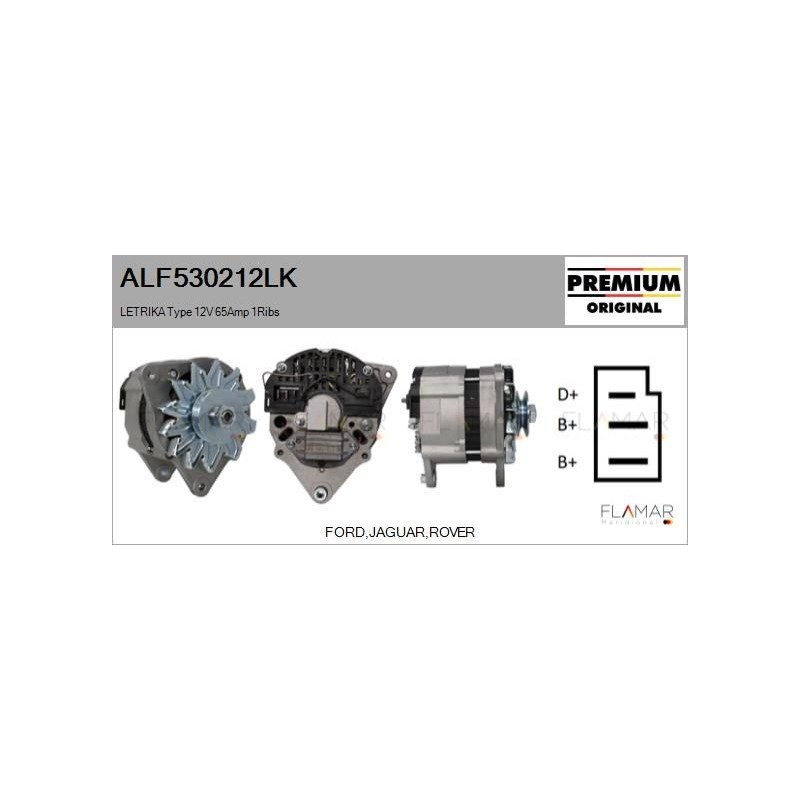 FLAMAR ALF530212LK Alternador - 1