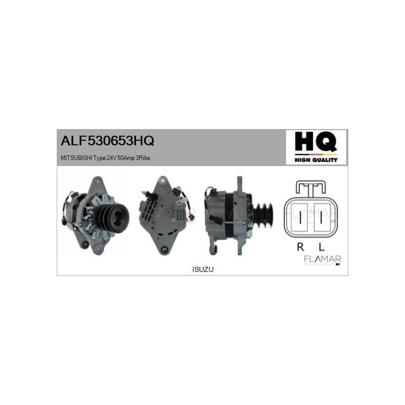 FLAMAR ALF530653HQ Alternador - 1