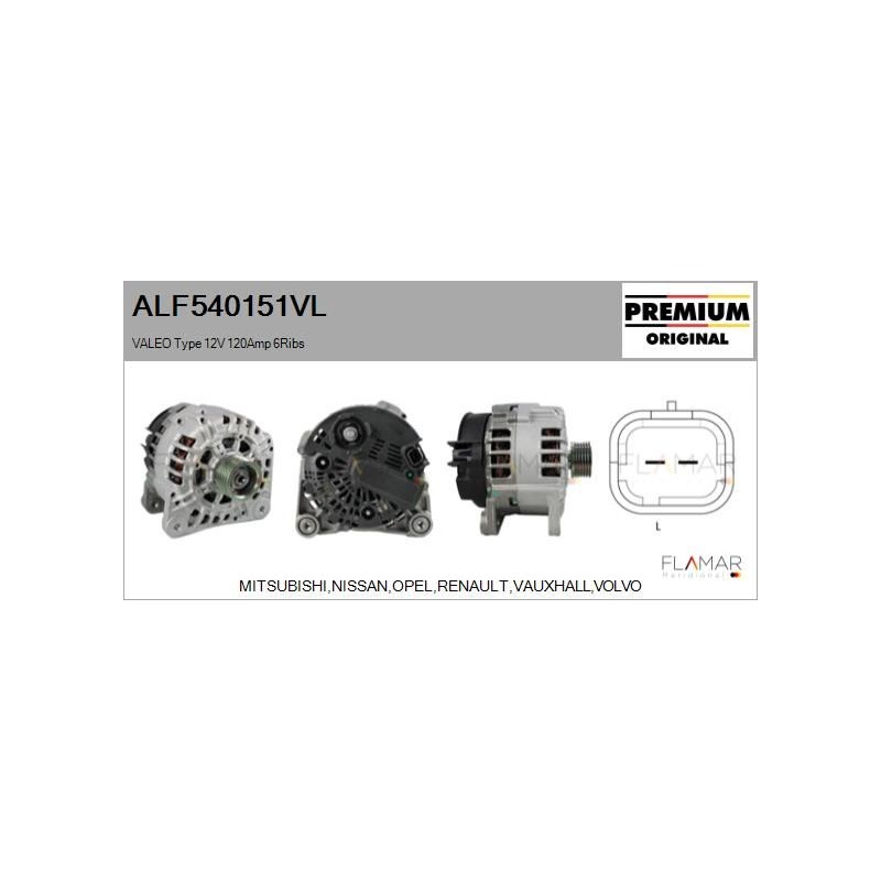 FLAMAR ALF540151VL Alternador - 1