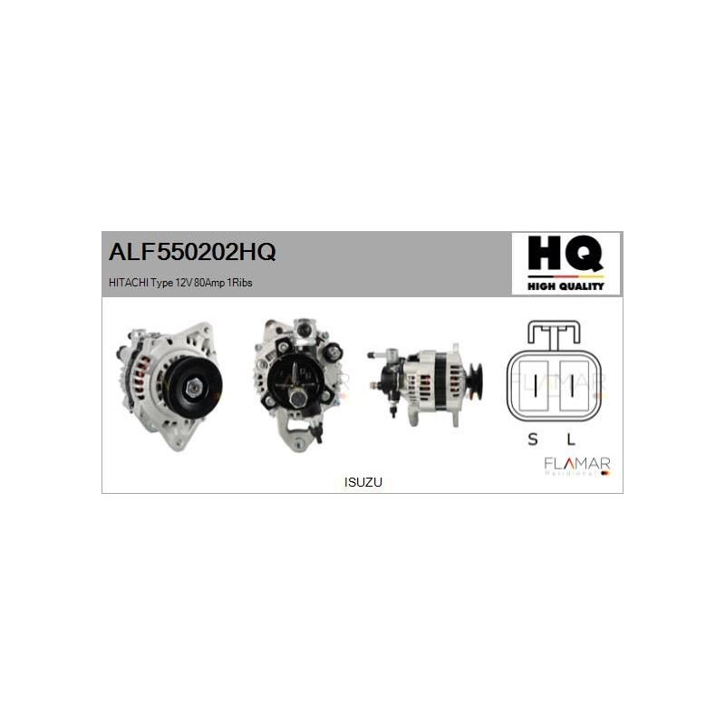 FLAMAR ALF550202HQ Alternador - 1