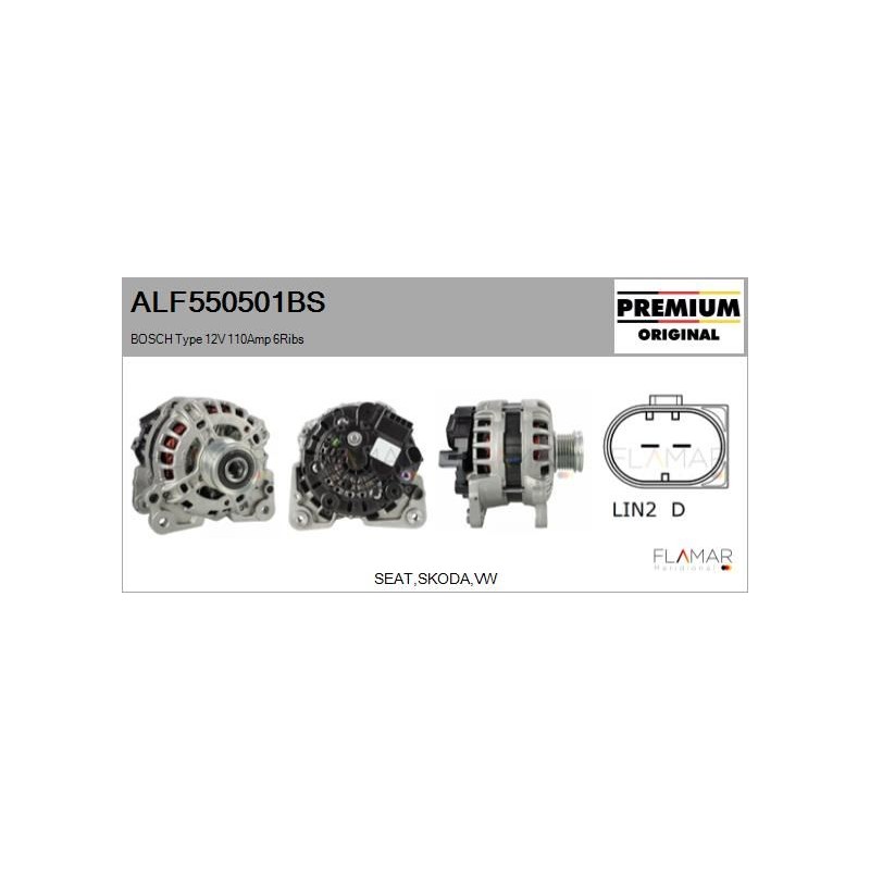FLAMAR ALF550501BS Alternador - 1