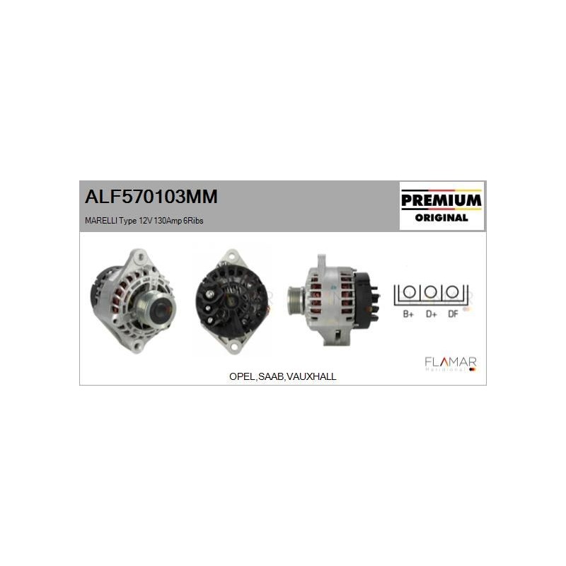 FLAMAR ALF570103MM Alternador - 1