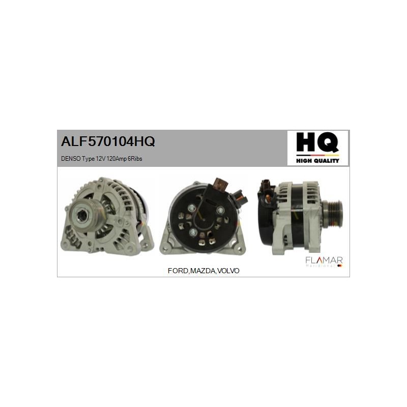 FLAMAR ALF570104HQ Alternador - 1