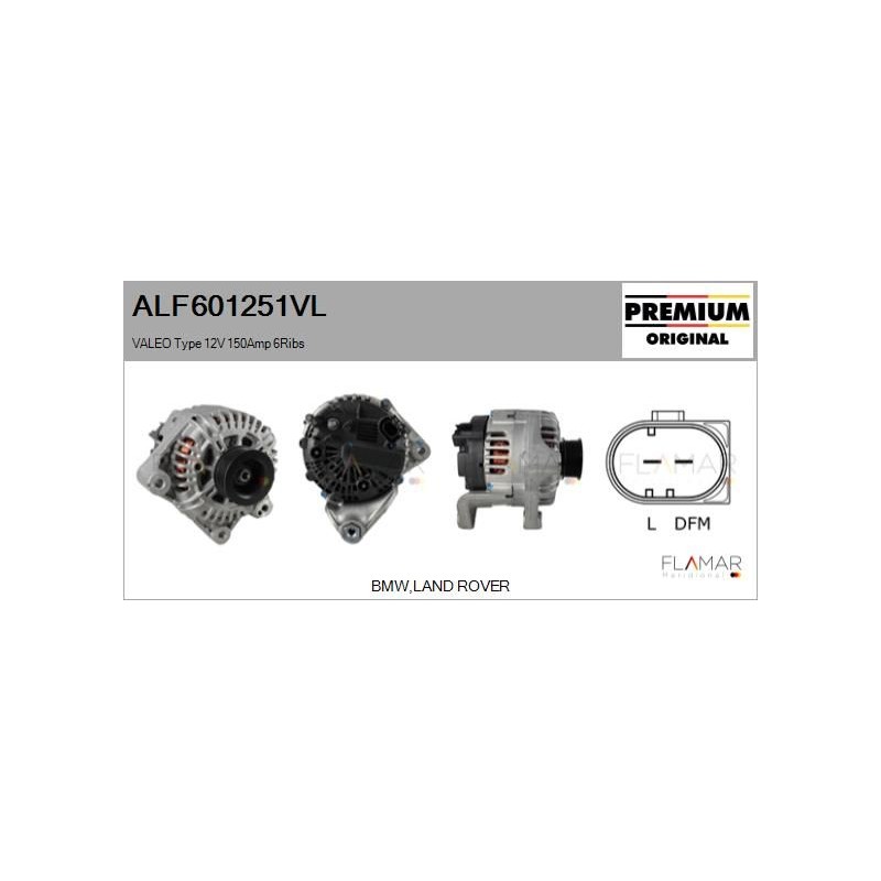 FLAMAR ALF601251VL Alternador - 1
