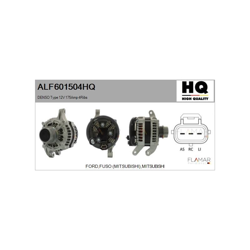 FLAMAR ALF601504HQ Alternador - 1
