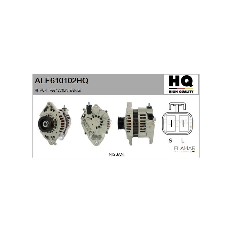 FLAMAR ALF610102HQ Alternador - 1