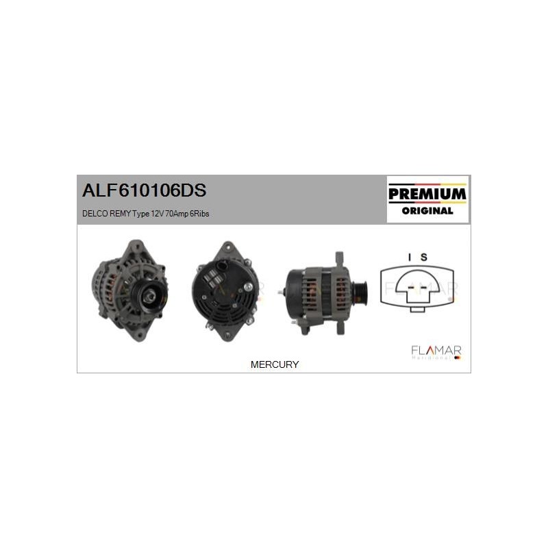 FLAMAR ALF610106DS Alternador - 1
