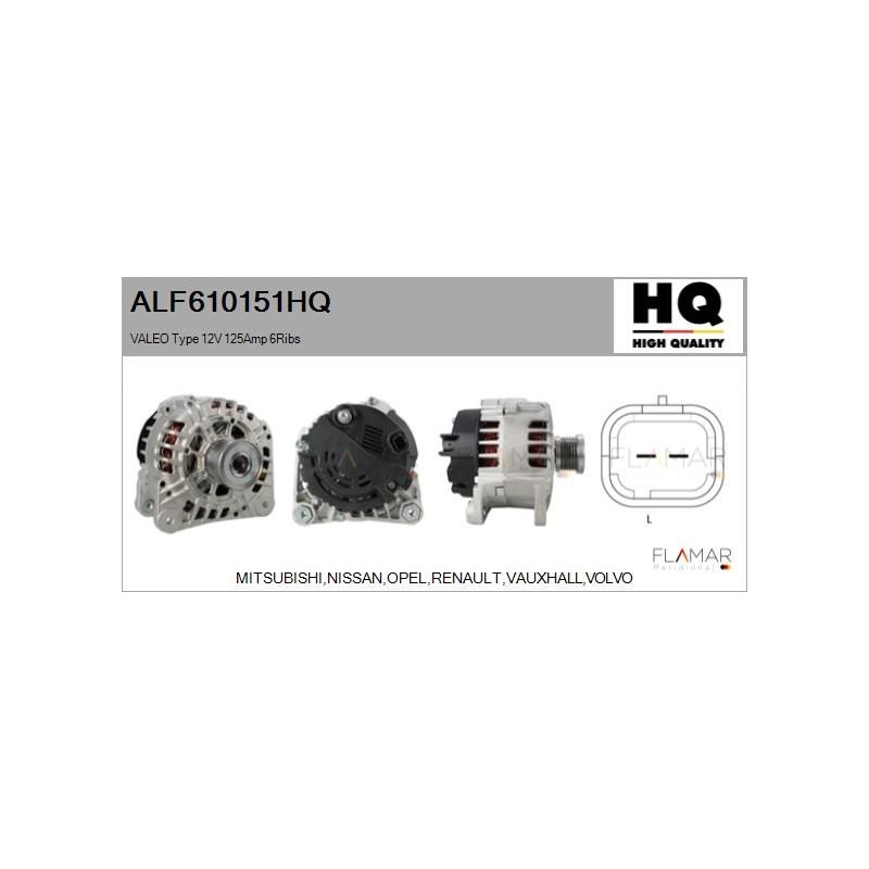 FLAMAR ALF610151HQ Alternador - 1