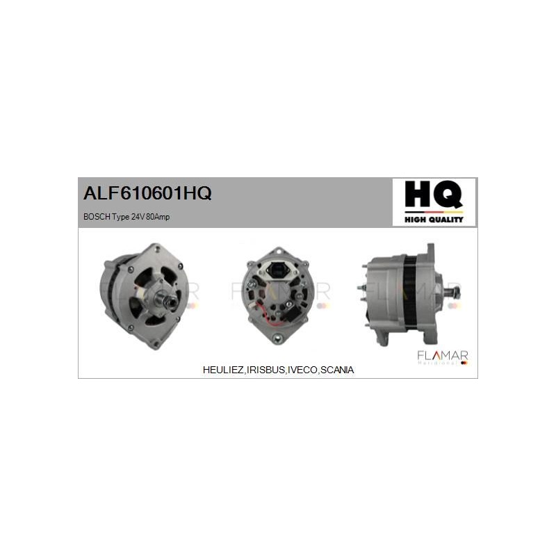 FLAMAR ALF610601HQ Alternador - 1