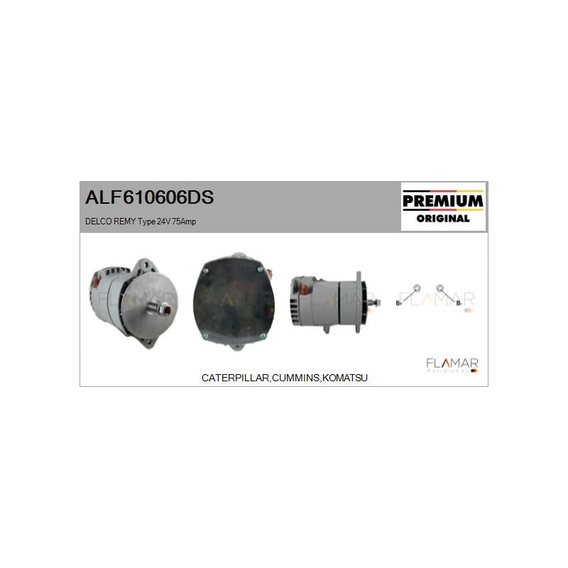FLAMAR ALF610606DS Alternador - 1