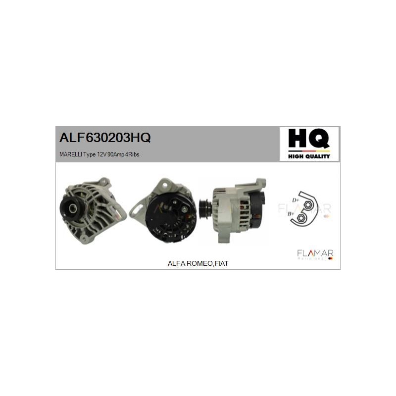 FLAMAR ALF630203HQ Alternador - 1