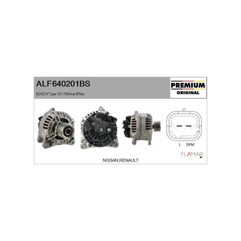 FLAMAR ALF640201BS Alternador - 1