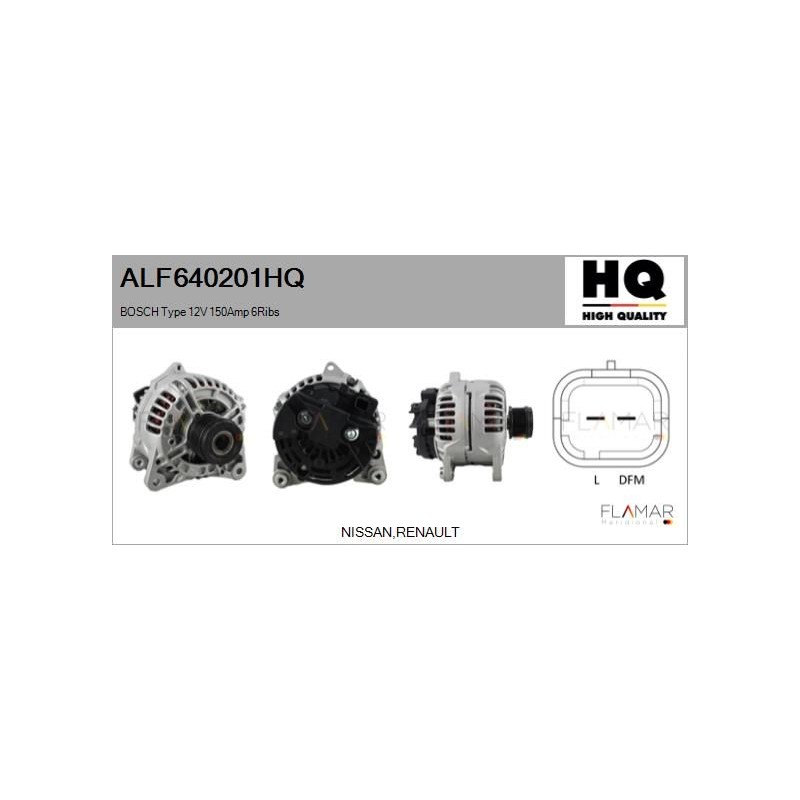 FLAMAR ALF640201HQ Alternador - 1